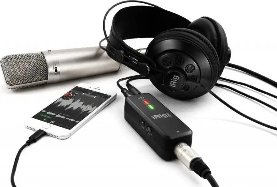 Ik Multimedia I Multimedia IK iRig Pre HD – garso sąsajos iOS/Mac/PC