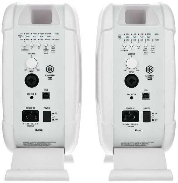 Kompiuterio kolonėlės Ik Multimedia IK iLoud MTM MKII Pair Baltas – Aktyvių monitorių pora