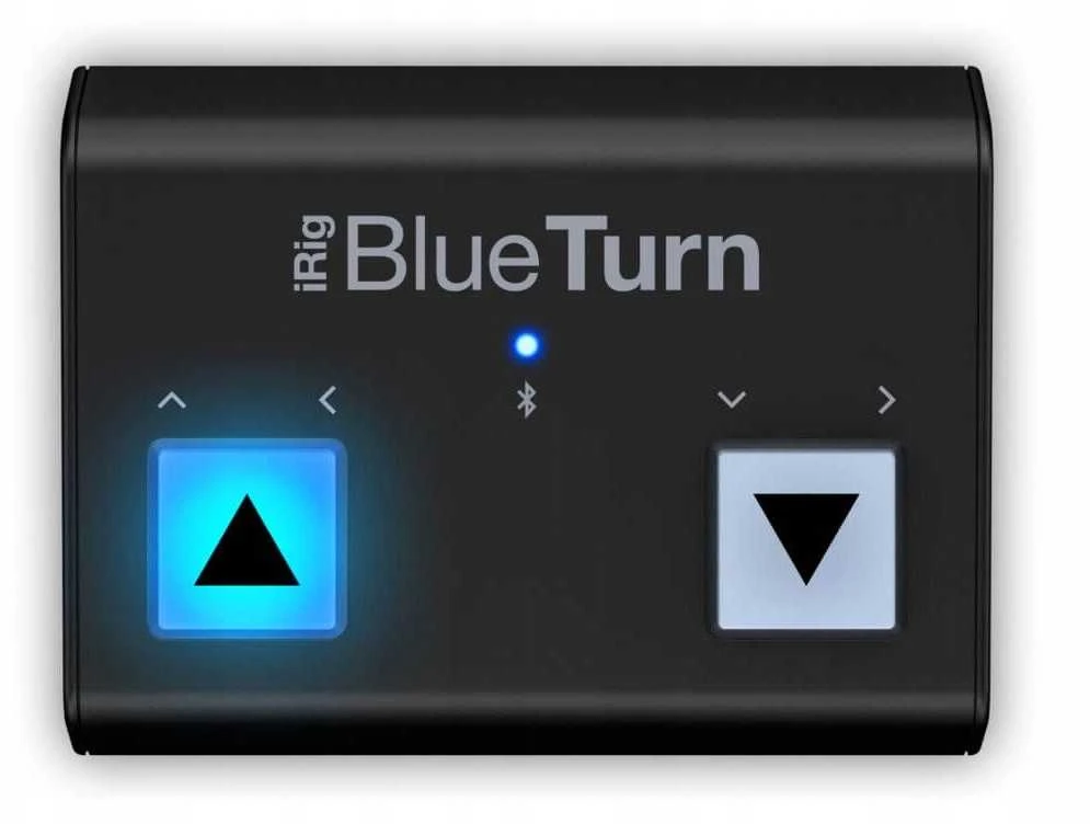 IK Multimedia iRig BlueTurn šoninio posūkio pedalas