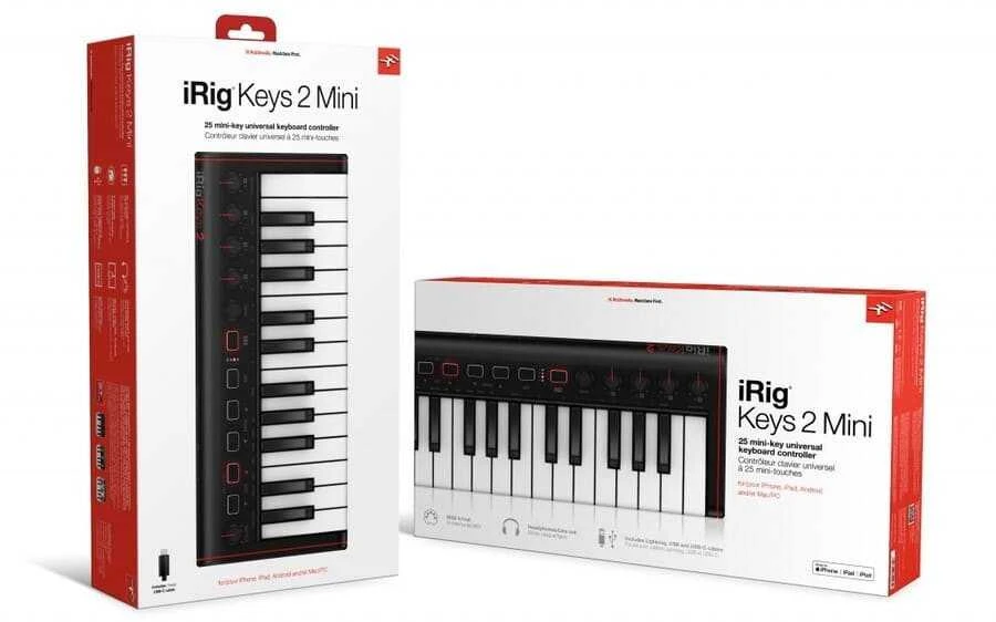 Ik Multimedia IK iRig Keys 2 Mini - Klaviatūra sterująca