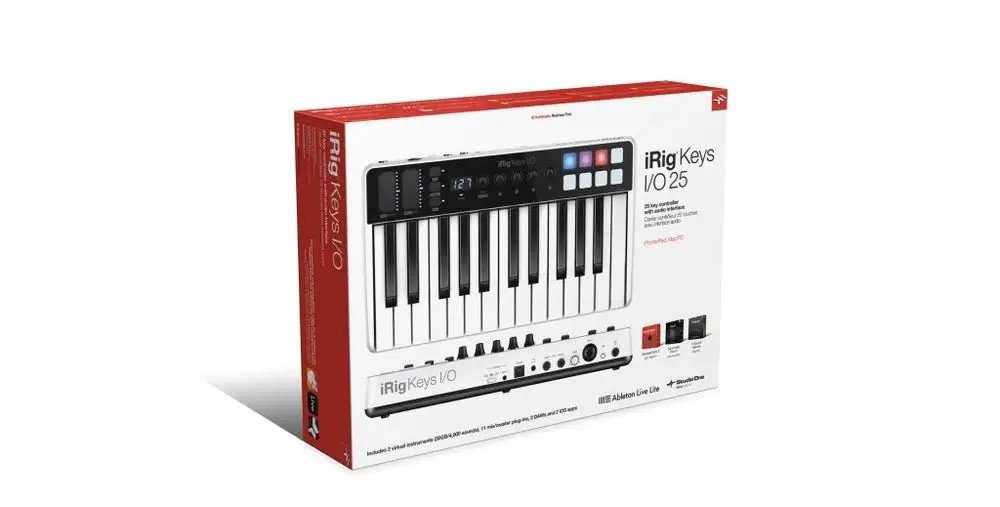 Ik Multimedia IK iRig Keys I/O 25 - Klaviatūra sterująca