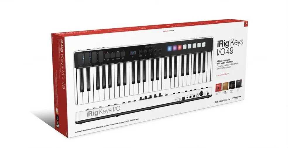 Ik Multimedia IK iRig Keys I/O 49 - Klaviatūra sterująca