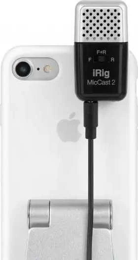 IK Multimedia IK iRig Mic Cast 2 mikrofonas - kondensatorinis mikrofonas