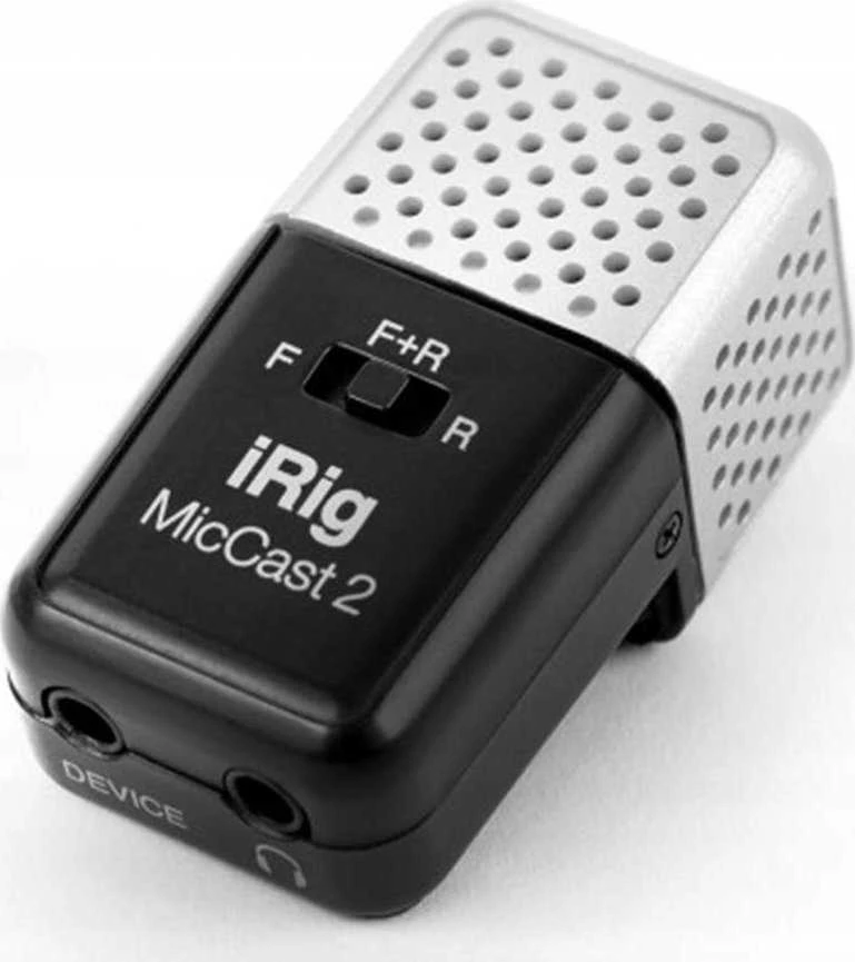 IK Multimedia IK iRig Mic Cast 2 mikrofonas - kondensatorinis mikrofonas