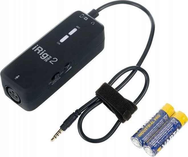 Ik Multimedia I Multimedia IK iRig PRE 2 – garso sąsajos iOS/Android/DSLR