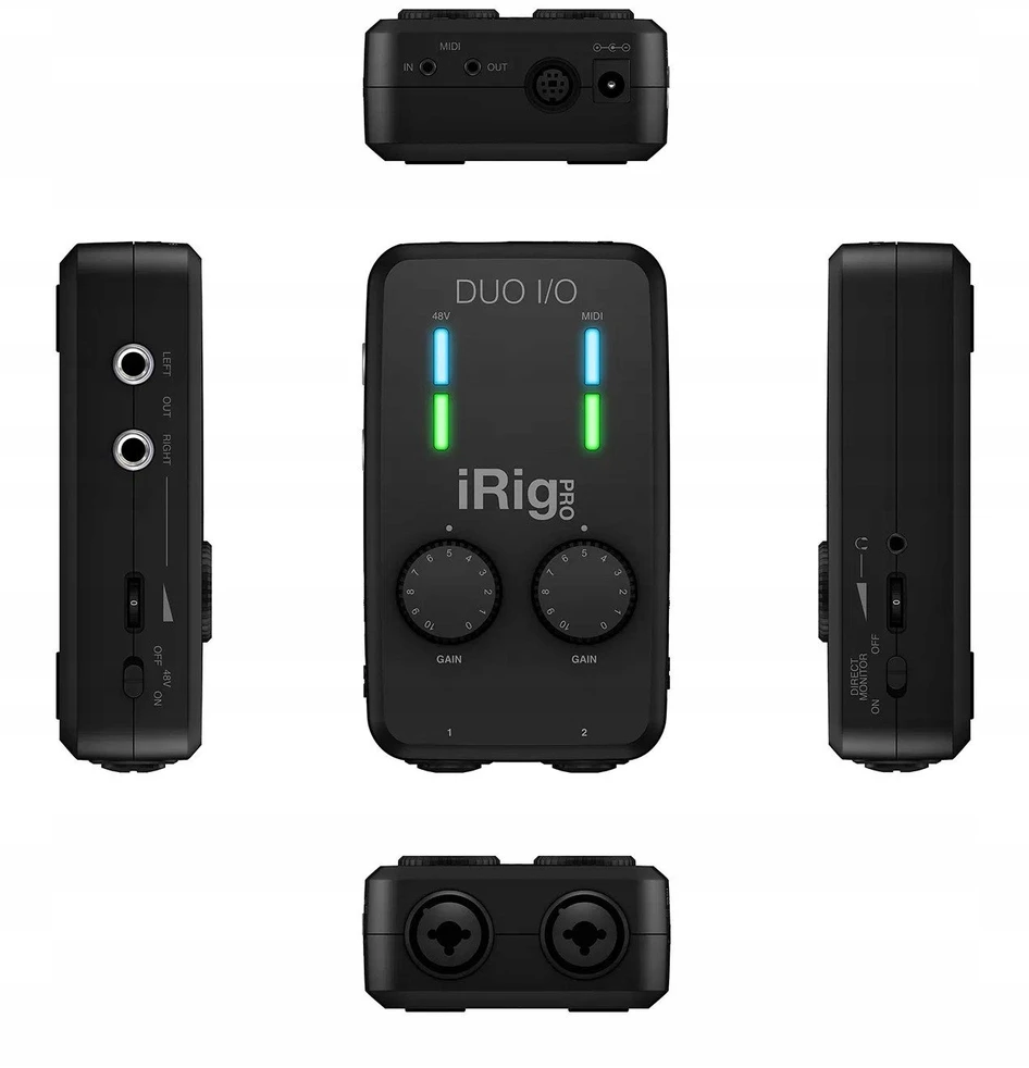 IK Multimedia iRig Pro Duo I/O garso plokštė
