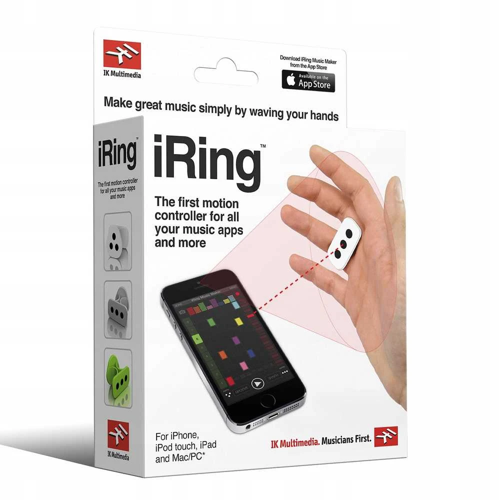 Ik Multimedia IK iRing Baltas – baltas judesio valdiklis