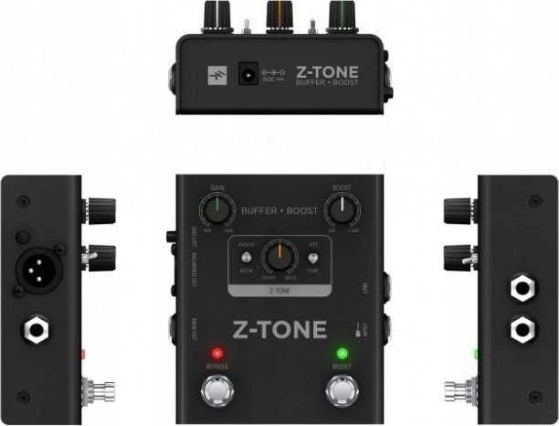 IK Multimedia IK Z-TONE Buffer Boost – pirminis stiprintuvas ir DI blokas su „Boost“ efektu