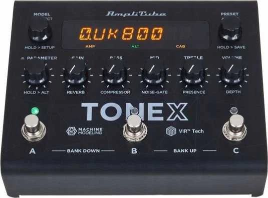 IK Multimedia Tonex pedalas - gitaros efektas