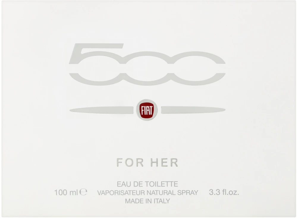 Fiat Fiat 500 EDT tualetinis vanduo moterims, 100 ml