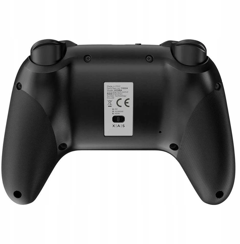 Rampage Hydra Pro Pad ausinės RGB 2.4G, juodas, magnetiniai paleidikliai