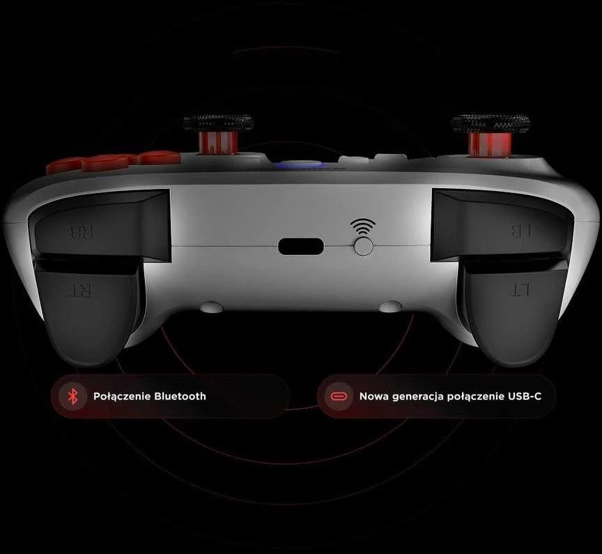 „Rampage Hydra Pro Pad“ kilimėlis RGB 2.4G, magnetiniai paleidikliai su Balta įkrovimo stotele