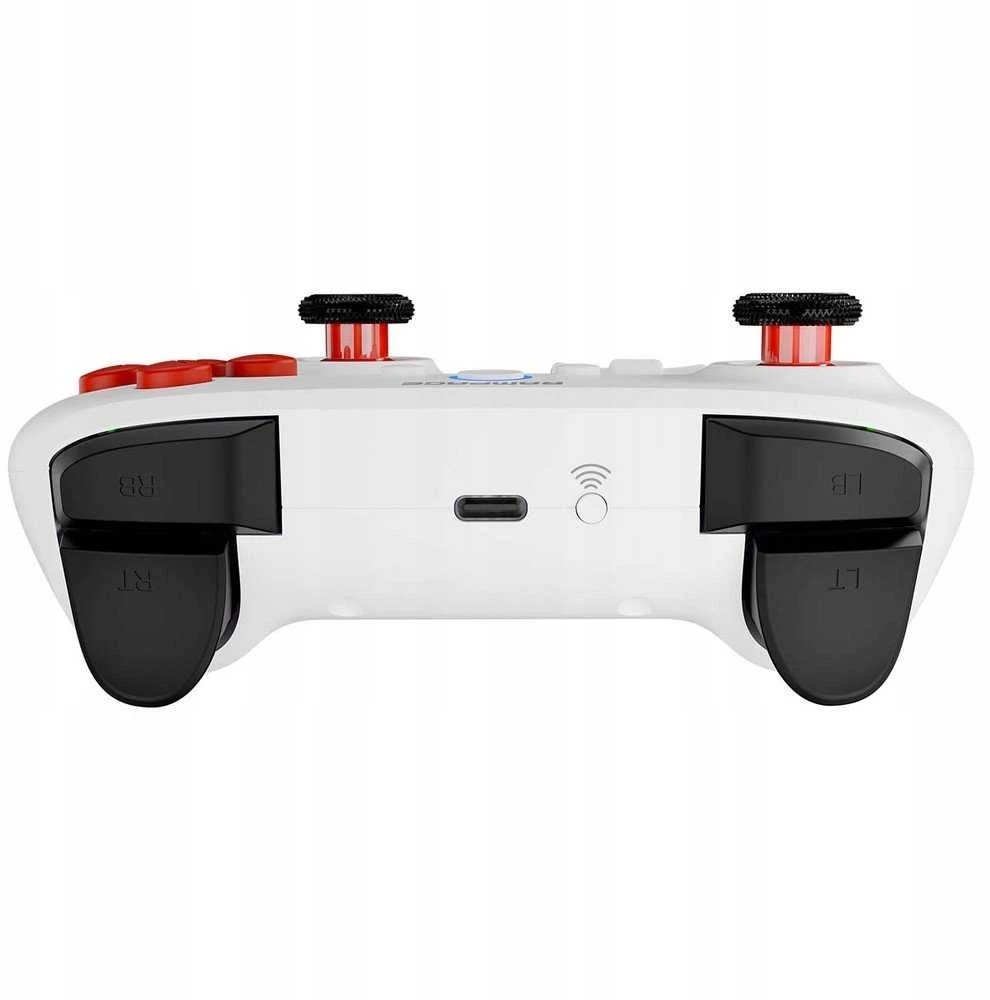 „Rampage Hydra Pro Pad“ kilimėlis RGB 2.4G, magnetiniai paleidikliai su Balta įkrovimo stotele