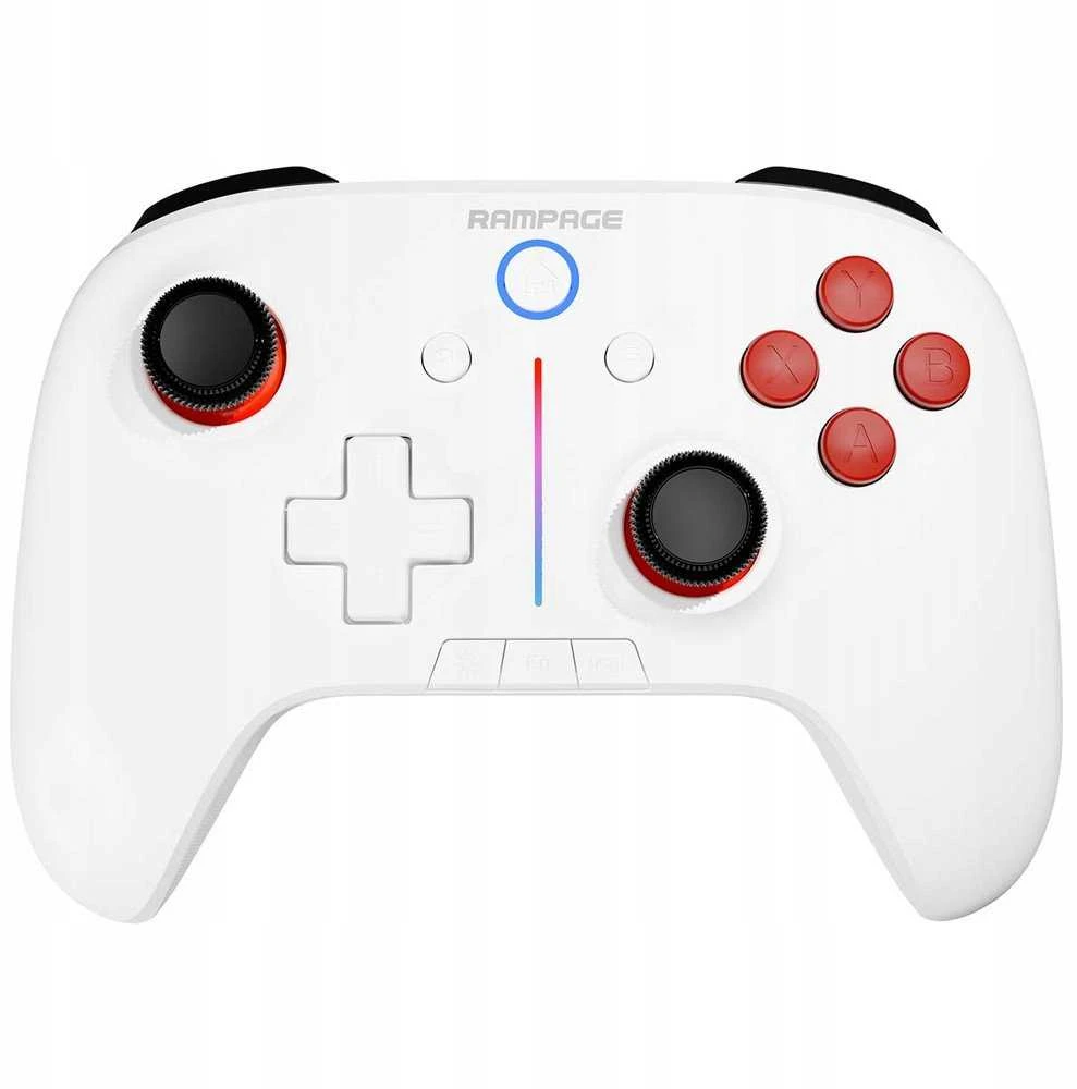 „Rampage Hydra Pro Pad“ kilimėlis RGB 2.4G, magnetiniai paleidikliai su Balta įkrovimo stotele