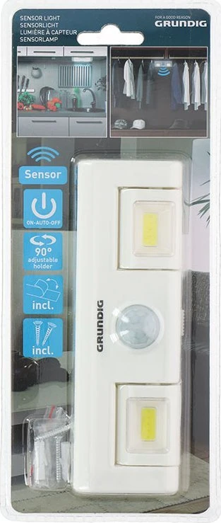 Grundig podwójna lampka su judesio jutikliu, do kuchni, szafy, itp.