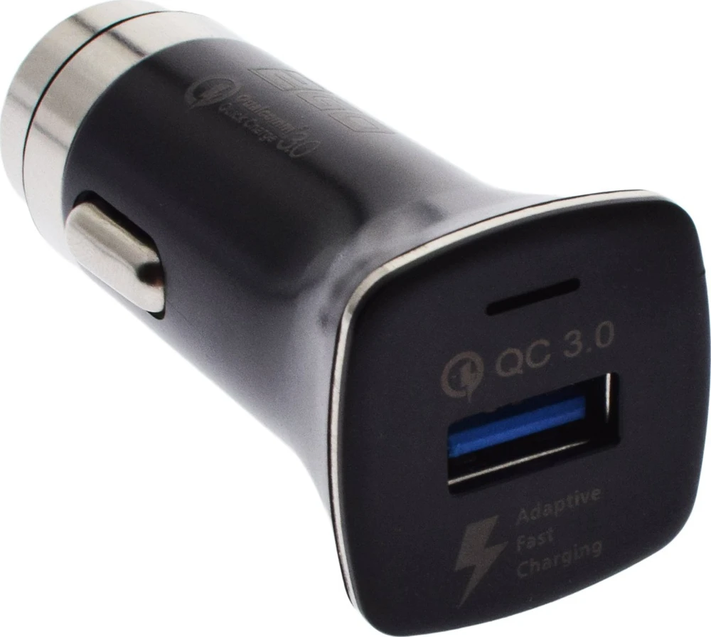 Įkroviklis 2GO 2GO USB KFZ-Schnell-Ladegerät 3100mA USB-A QC 3.0 juodas