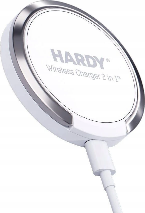 3mk Hardy belaidis įkroviklis 2in1 15W balta