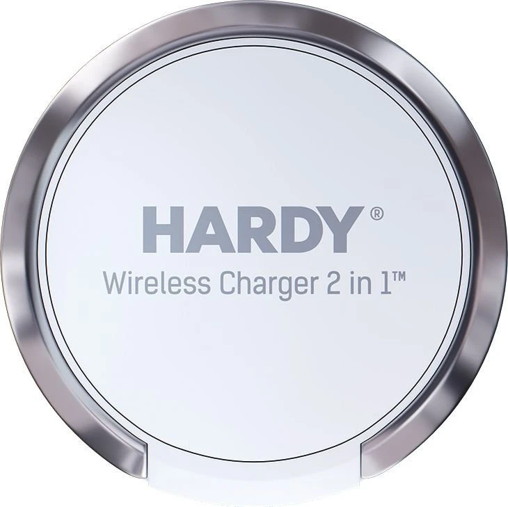 3mk Hardy belaidis įkroviklis 2in1 15W balta