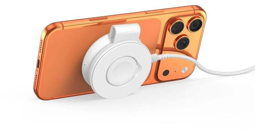 Tech-Protect A55 2IN1 MAGNETINIS MagSafe BELAIDIS ĮKROVIKLIS 25W QI2.2 Baltas