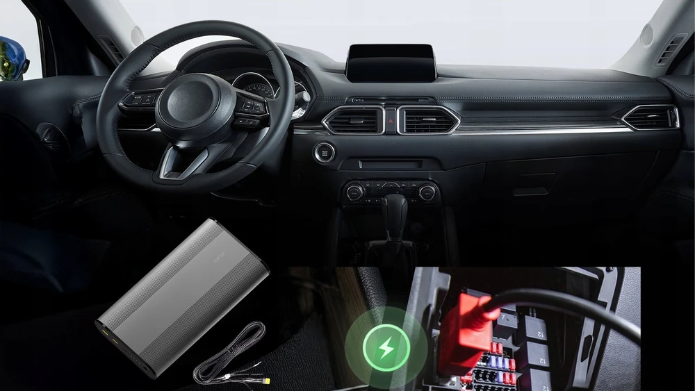 70mai Powerbank P01 7500mAh, skirtas cigarečių žiebtuvėlio vaizdo registratoriams