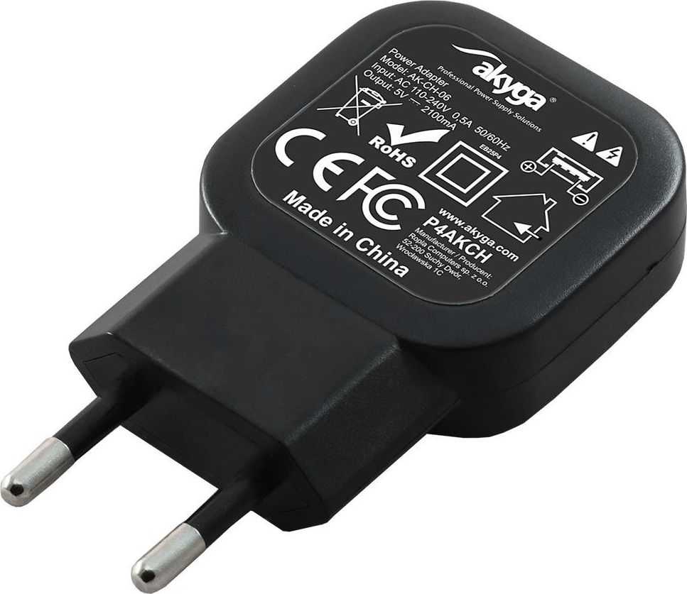 Įkroviklis Akyga AK-CH-06 1x USB-A 2.1 A (AK-CH-06)