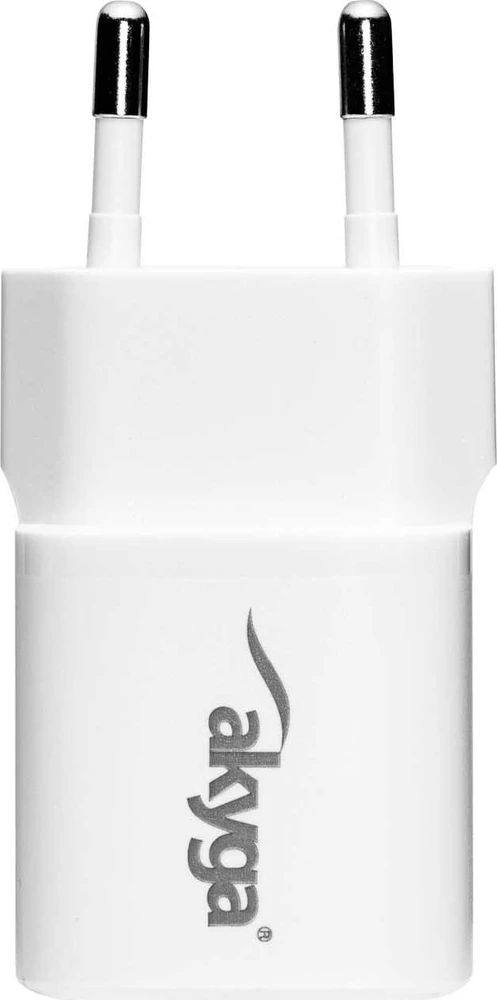 AKYGA WALL CHARGER 25W USB C GAN PD Baltas AK-CH-22