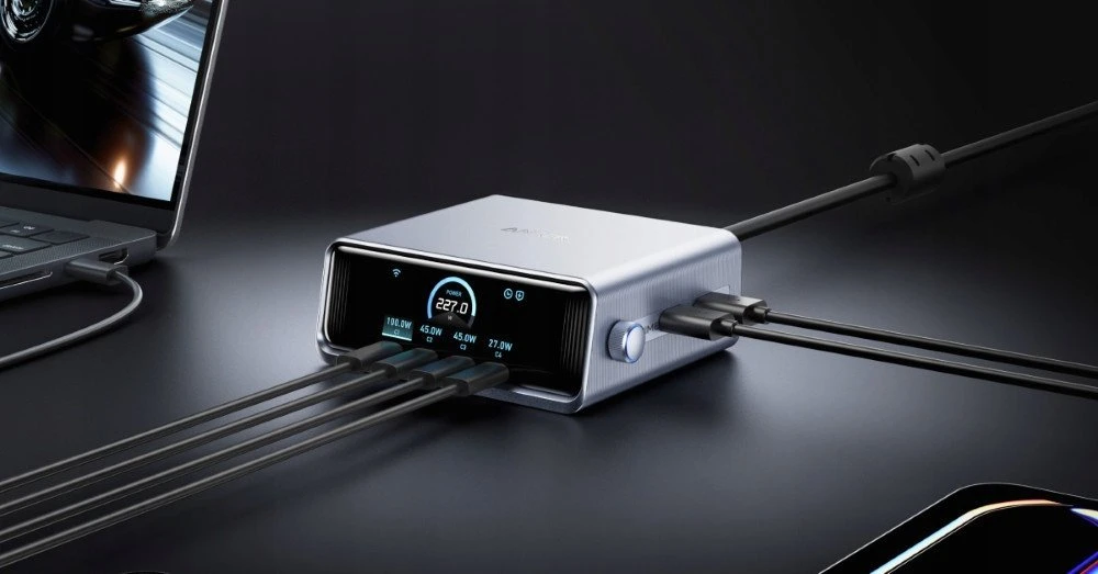 „Anker Prime“ įkroviklis (250 W, 6 prievadai, „GaNPrime“) | A2345341