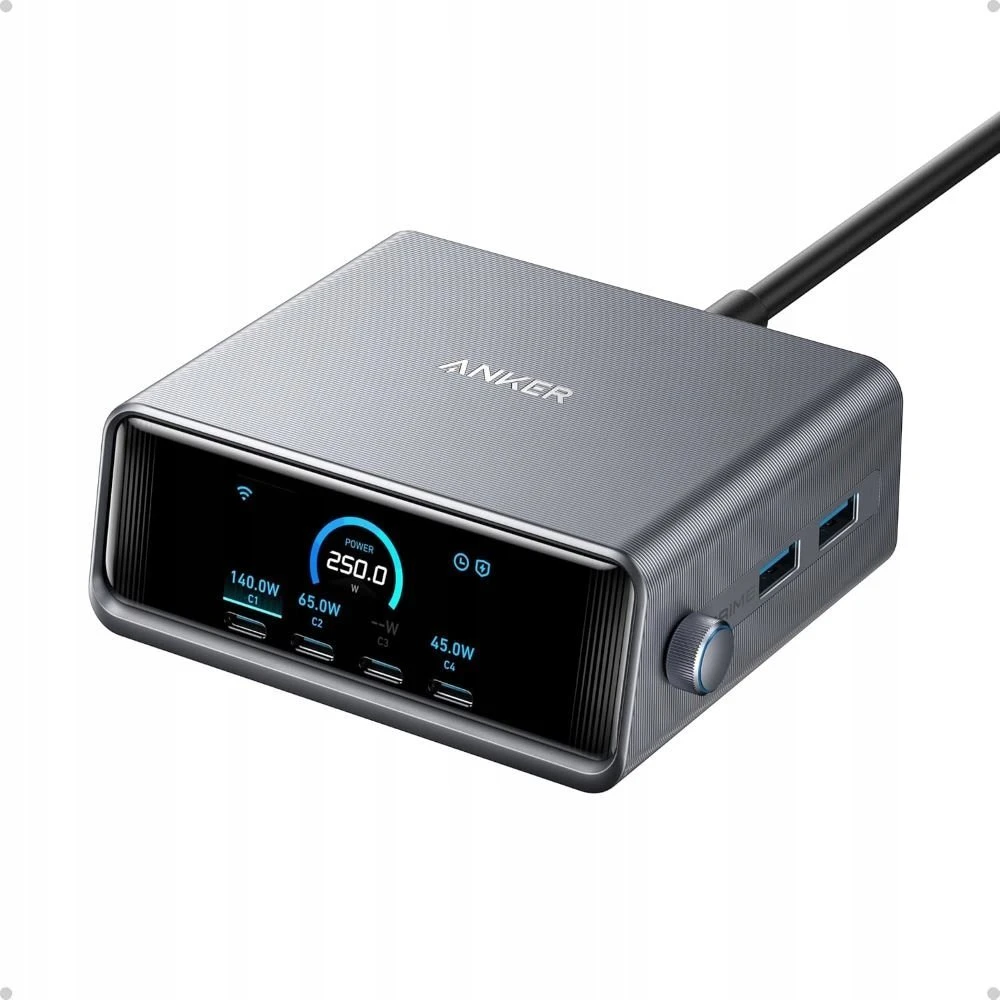 „Anker Prime“ įkroviklis (250 W, 6 prievadai, „GaNPrime“) | A2345341