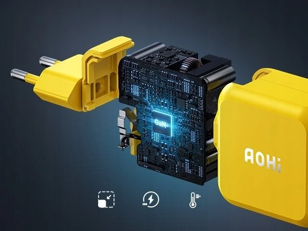 AOHi Magcube PD 67W 1x USB-C, 1x USB-A