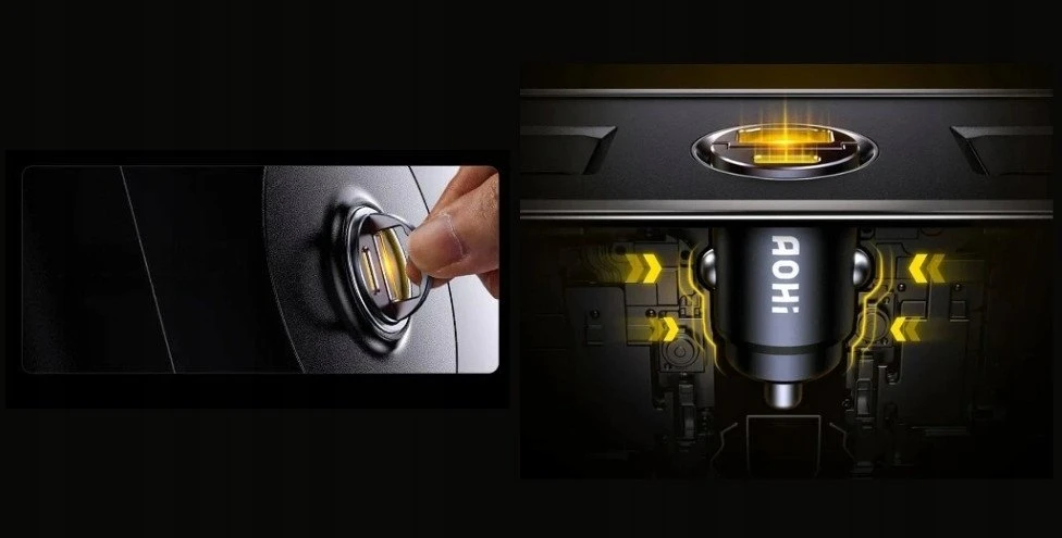 AOHi Superauto PD 45W 1x USB-C, 1x USB-A
