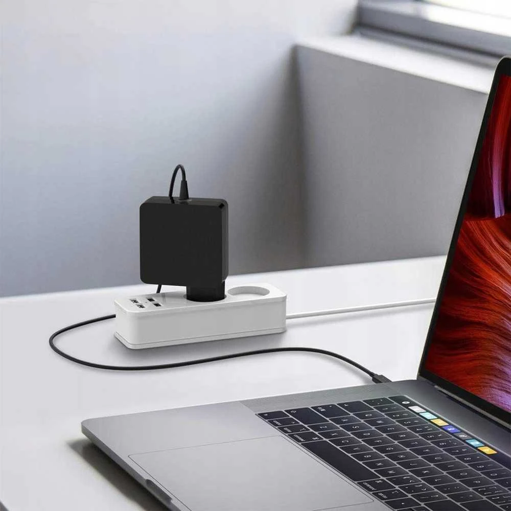 AVACOM ĮKROVIMO ADAPTERIS USB TYPE-C 65W MAITINIMO TIEKIMAS+USB A