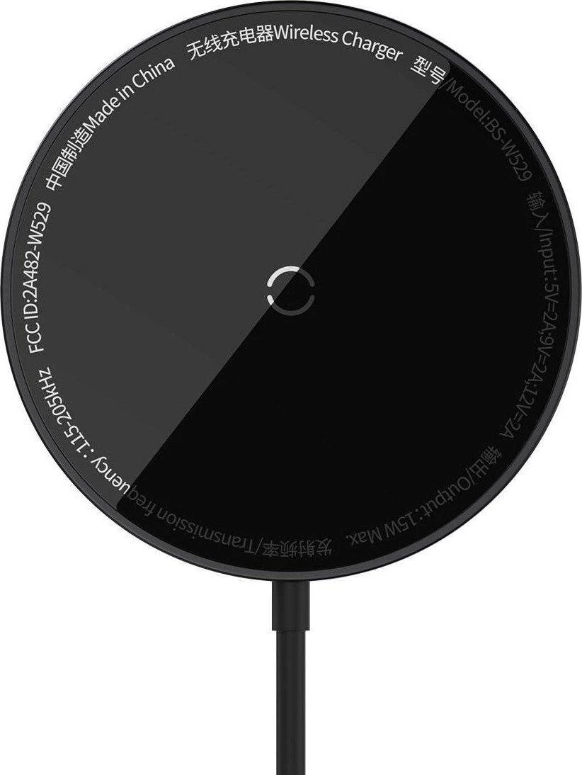 Baseus Simple Mini3 magnetinis belaidis įkroviklis 15 W (Bla