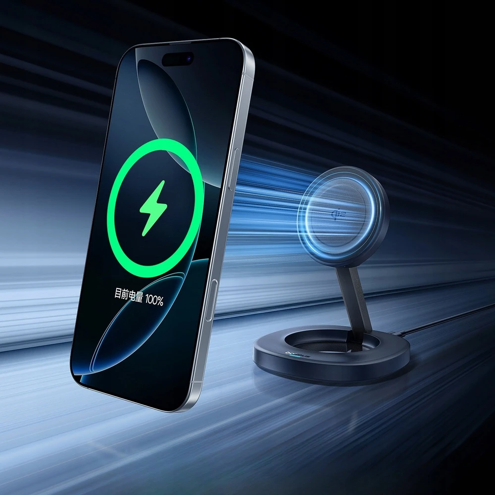 Baseus „EnerFill FF11“ 15 W sulankstomas akumuliatorius su 20 W sieniniu įkrovikliu ir 1 m USB-C laidu - juoda