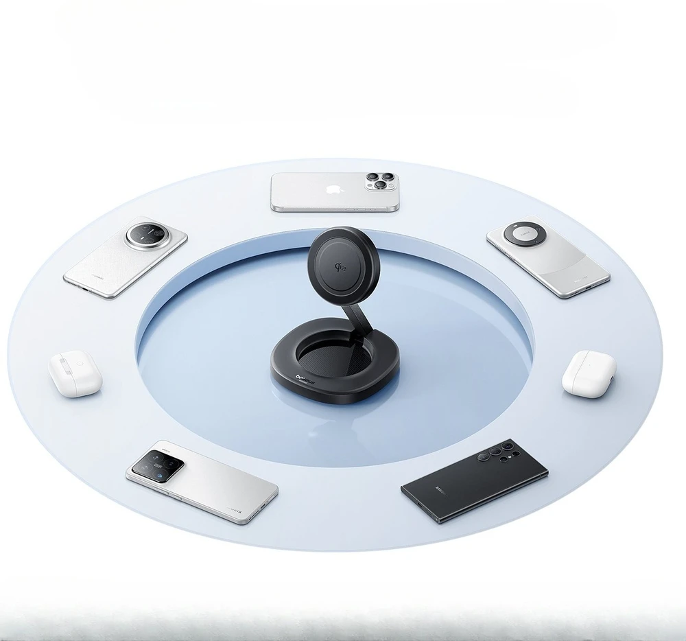 Baseus „EnerFill FF11“ 15 W sulankstomas akumuliatorius su 20 W sieniniu įkrovikliu ir 1 m USB-C laidu - juoda