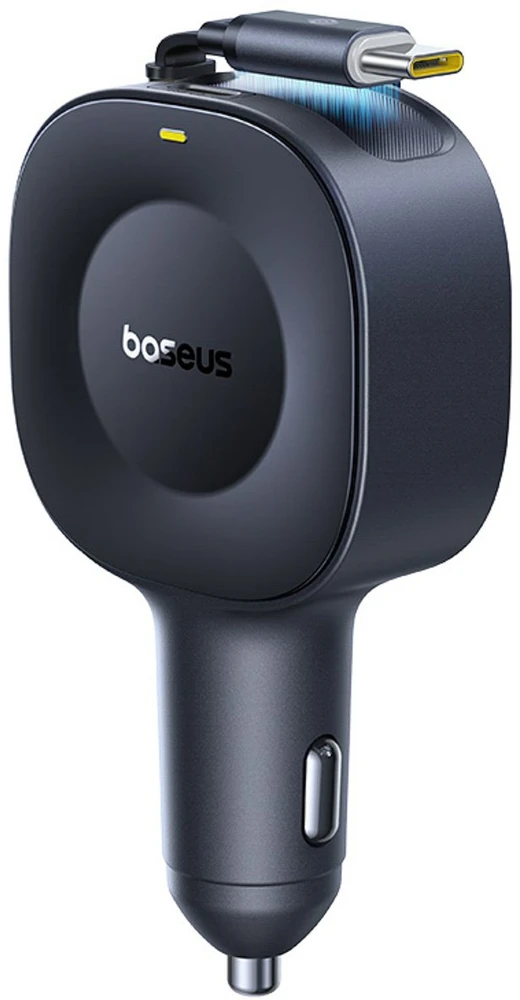 „Baseus PrimeTrip VR2“ 30 W su ištraukiamu USB-C laidu - juoda