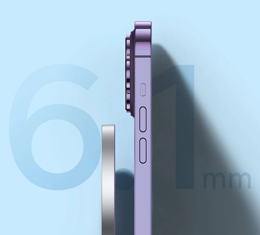 Baseus Simple Mini3 magnetinis belaidis įkroviklis 15 W (Bla