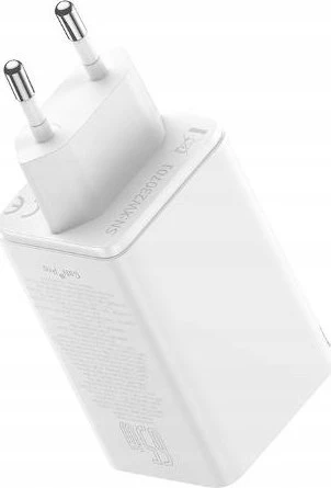 Baseus GAN6 Pro greitas įkroviklis, 2xUSB-C + 2xUSB, 65W (balta)