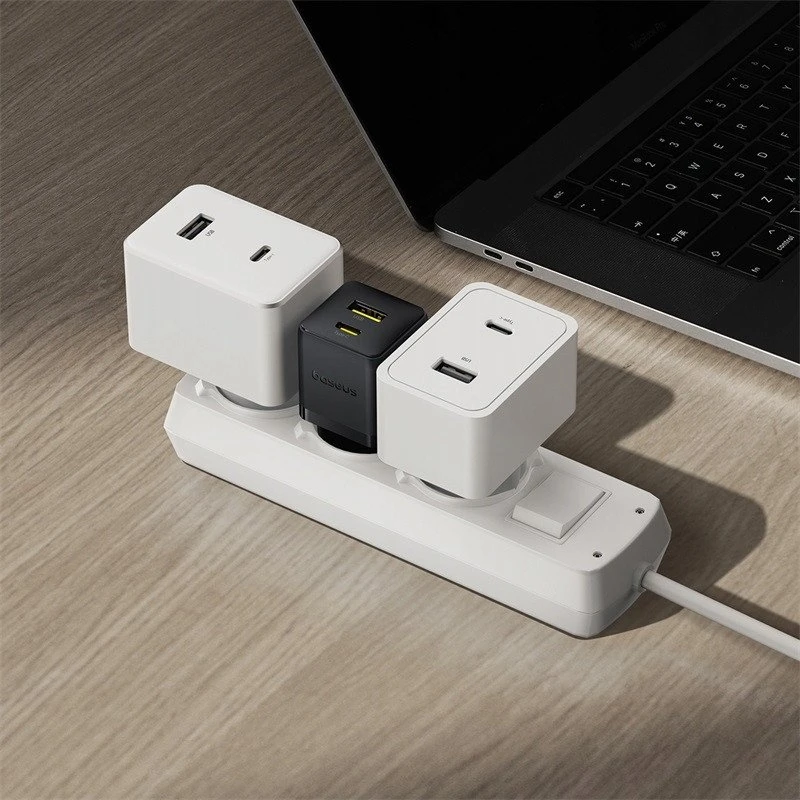 Baseus Palm 30W USB-C USB-A - juoda
