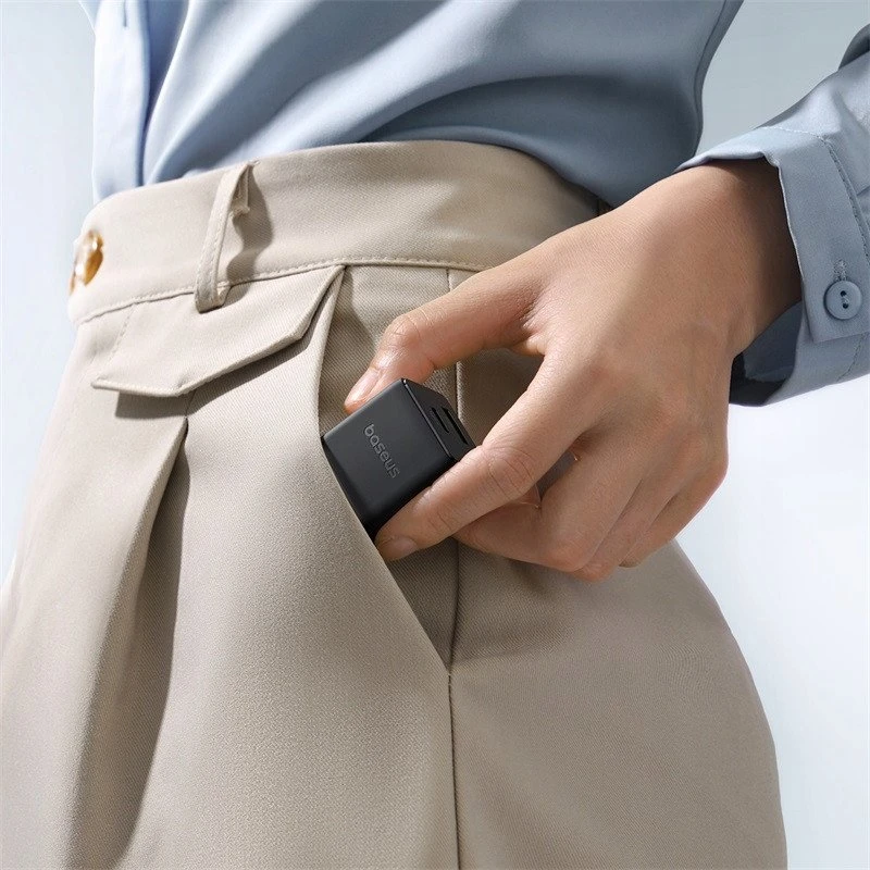 Baseus Palm 30W USB-C USB-A - juoda