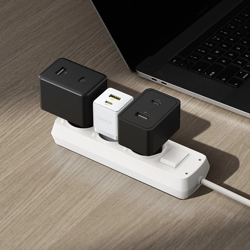 Baseus Palm 30W USB-C USB-A - balta