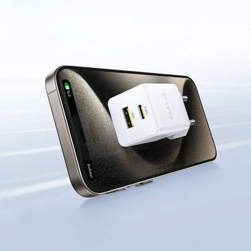 Baseus Palm 30W USB-C USB-A - balta