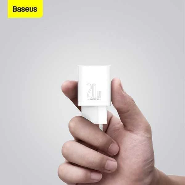 Baseus Super Si greitas įkroviklis 1C 20W - Baltas