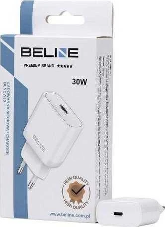 Beline įkroviklis 1x USB-C 30W baltos spalvos (tik galvutė) PD 3.0 BLNCW30 GaN