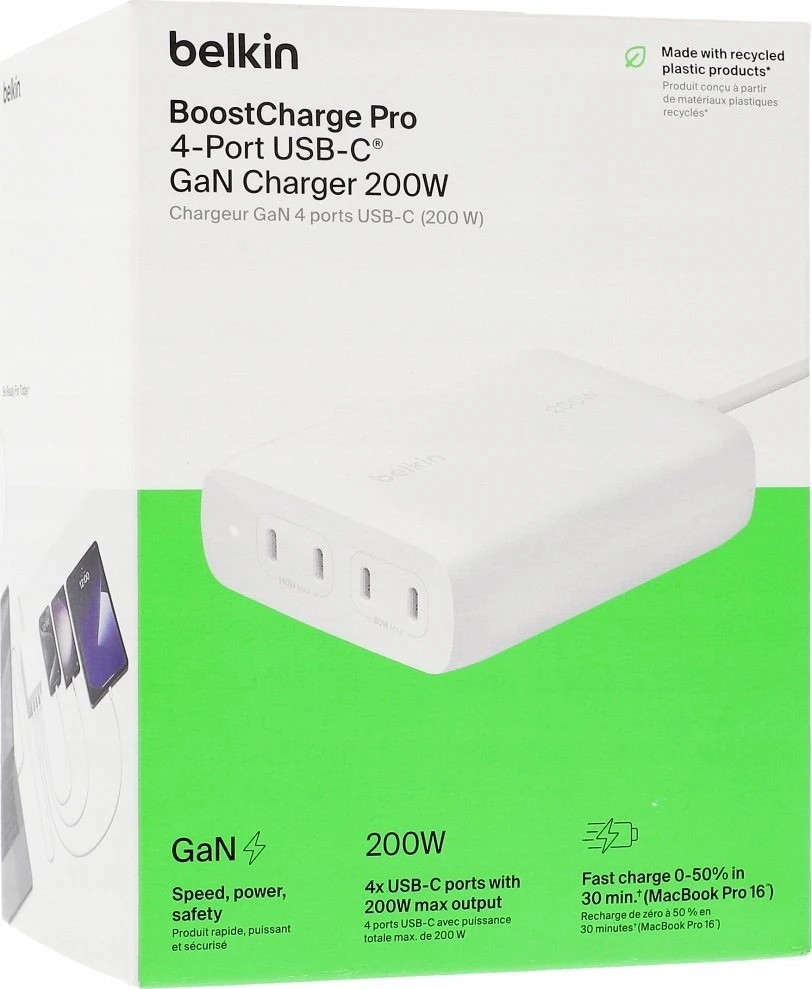 Mobilus Įkroviklis - Belkin WCH015VFWH Baltas