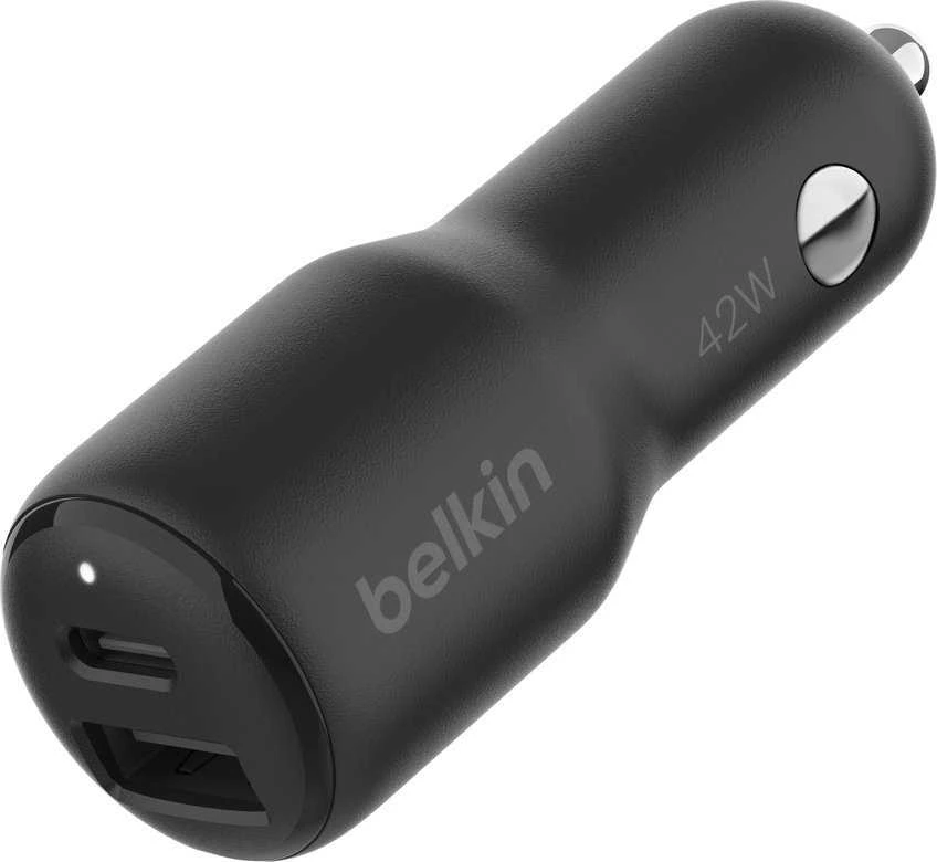 Belkinas | BOOST CHARGE 42w-30w USB-C PD PPS + 12w USB-A automobilinis įkroviklis, | CCB005btBK
