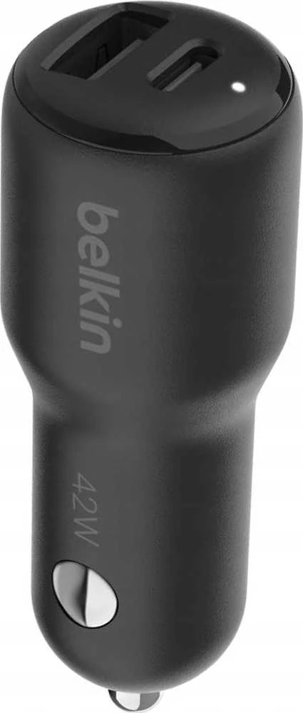 Belkinas | BOOST CHARGE 42w-30w USB-C PD PPS + 12w USB-A automobilinis įkroviklis, | CCB005btBK