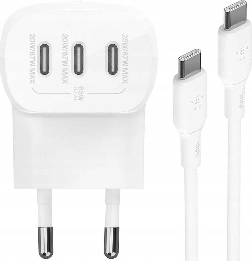 Universalus Įkroviklis - Belkin BoostCharge Universal, Baltas