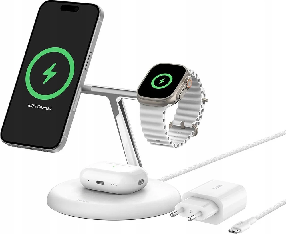 Belkin BOOST CHARGE PRO MagSafe balta