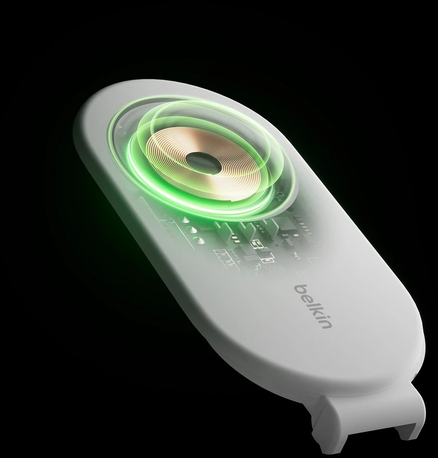 Belkin MagsSafe Qi2 15W balta su adapteriu 20W