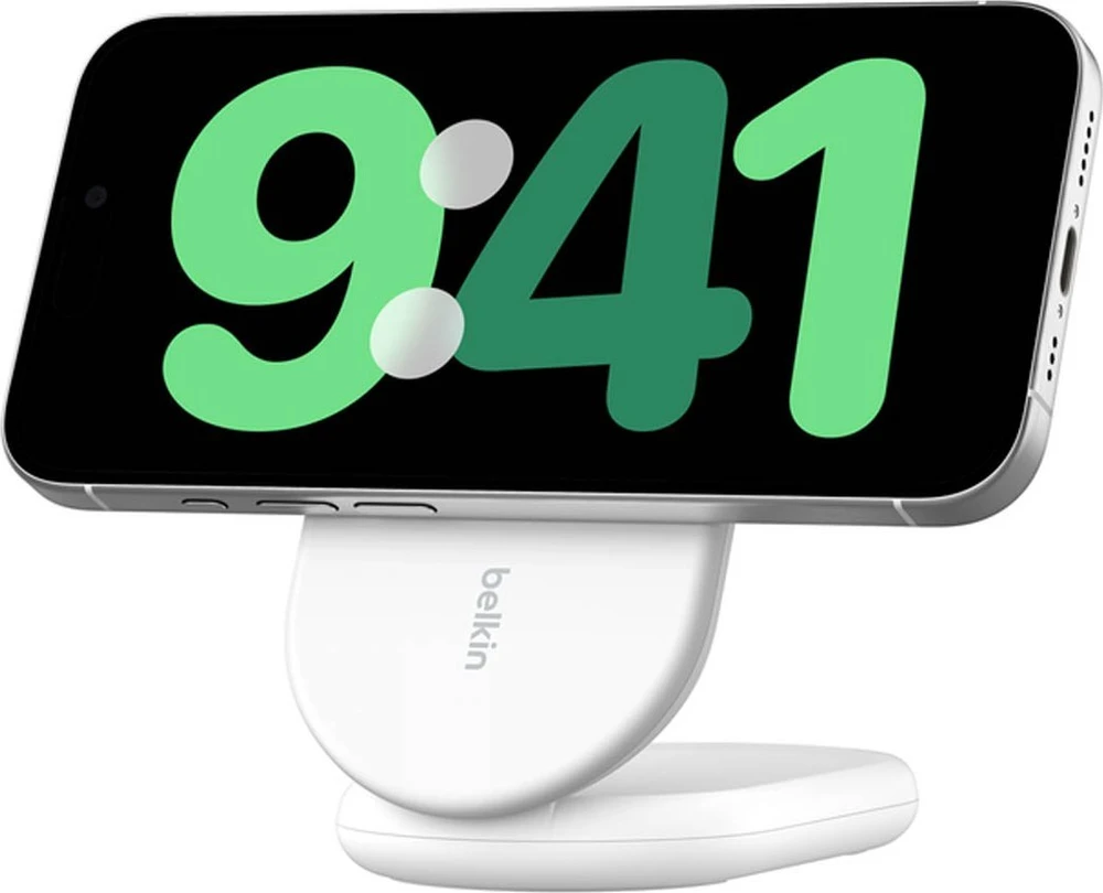 Belkin MagsSafe Qi2 15W balta su adapteriu 20W